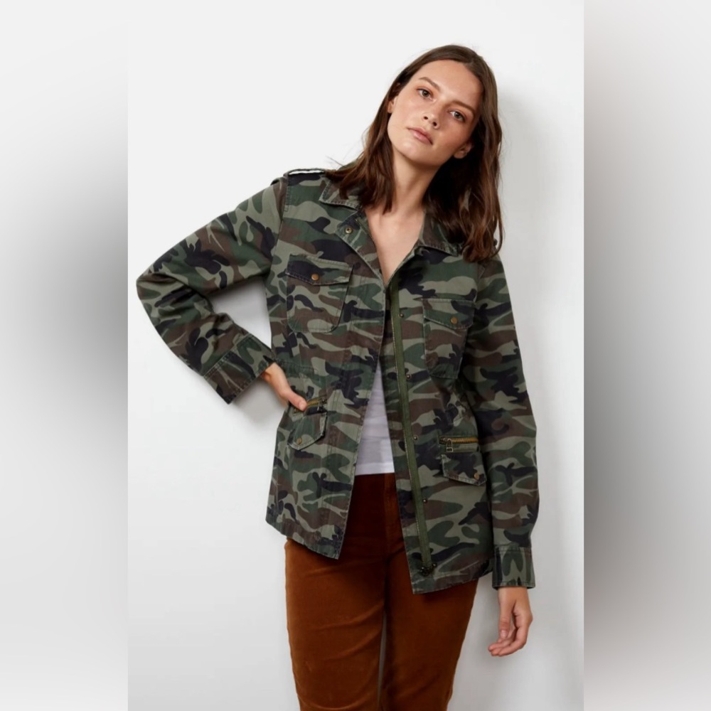 Ruby Cotton Twill Jacket- Velvet by Graham and Spencer